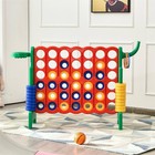 4-to-score Giant Game Set For Kids Educational Toys With Ring Game And Basketbal