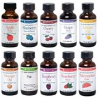 Super Strength Flavoring Pack - 10 Fruity Extracts  1 Oz Bottles  Baking   Candy