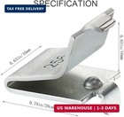Shelf Clips  Adjustable Supports Clip For 255 Standard Pilaster