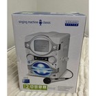 Singing Machine Classic Karaoke System Stvg529wl 5 5in Monitor Disco Lights New