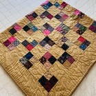 New Handmade Patchwork Quilt     55    X 64   