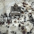 Vintage Tooth Fairy On Frog Pewter First Tooth Keepsake Trinket Box