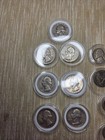 Us Silver Coins Silver Nickles Dimes Quarters Lot 7 Quaters 4 Dimes 4 Nickles