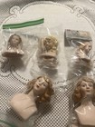 Lot Of 18 Vintage Porcelain Dolls Head And Hands Sealed