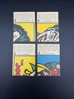 1966 Topps Batman Red Bat 4 Card Lot
