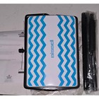 Bissell 2220 Series Manual Sweeper Blue Chevron Cordless Floor Cleaner