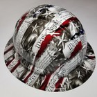 New Full Brim Hard Hat Custom Hydro Dipped In 2nd Amendment We The People Usa 