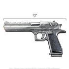 Munetoshi 12  Realistic Silver Desert Eagle Foam Game Pistol Replica Costume