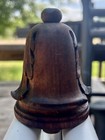 Antique Wooden Carved Finial Ornate Newel Post 3 1 4   
