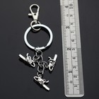 Chainsaw Saw 3 Charm Key Chain Keychain Tree Worker Arborists Dad With Clip Gift