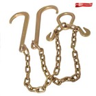 15  Large G70 V-chain J Hooks Flatbed Tow Truck Rollback Wrecker Carrier 2 Mini