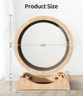 39 4  Wooden Cat Running Wheel  Cat Exercise Wheel  Cat Sport Toy  New