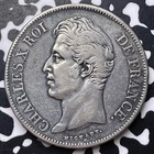 1827-t France 5 Francs Lot jm8931 Large Silver 