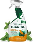 Vet s Best Flea And Tick Home Spray Flea Treatment For Dogs cats 32oz  Order Now