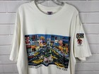 Vintage New York Times Square T-shirt Adult X-large White Pat Singer
