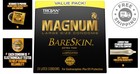 Quality Magnum Bareskin Large Condoms - 24 Count  Tapered   Secure Fit