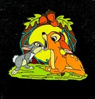 Le 100 Disney Shopping Bambi   Thumper  Acorns Artist Proof  Rare 2009 Pin