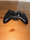 Official Microsoft Xbox 360 Black Wireless Controller    Works Great  Authentic 