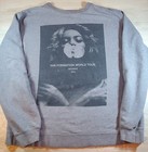 Beyonce Formation World Tour 2016 Sweatshirt Medium Gray Crewneck Graphic Flaws