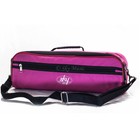 New High Quality C Flute Hard Case Cover W Side Pocket handle strap Pink Strong