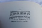 Nos Amf Harley Davidson Sportster Owners Manual Part  99466-77 Xl-1000 xlch-1000