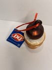 Vintage Dept 56 Dairy Queen Dq Glass Chocolate Ice Cream Cone Ornament W Tag