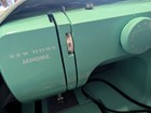 New Home Janome 311le Sewing Machine Mint Green W  Foot Pedal Case   