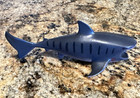 Outback Steakhouse  Gray Grey Shark Drink Figure 5  Long
