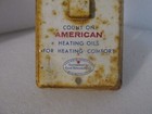 Vintage Original Standard American Heating  Oils  12   Wall Thermometer