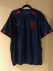 Usmnt United States 2023 Away Blue Men s Soccer Jersey Shirt Kit Nike Large Usa
