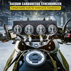Carburetor Synchronizer Tool 4 Gauge Vacuum Sync Kit Motorcycle Carb Balancer