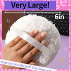 6  Body Powder Puff  Powder Puff For Body Powder And Container  Fluffy Soft Larg