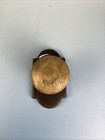 Antique Solid Brass Fixed Door Knob Pull With Cast Iron Plate - Heavy  1