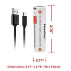 Kastar Battery Wall Charger For Sf18650b Li-ion Battery With Micro-usb