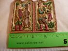 Vtg German Wax Art Christmas Ornament Bavaria  Music People  Stunning
