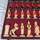 Stunning Vintage Camelot Chess Complete Set  Made In West Germany  Original Box