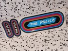 The Police   The Fixx Klos 95 5 Fm Radio Bumper Sticker Vtg  80 s