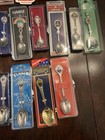 Vintage Souvenir Collectors Spoons New In Boxes Lot Of 25 