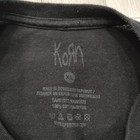 Korn Shirt Mens Xl Black Big Logo Spellout Nu Metal Rock Graphic Tee Spencer   s