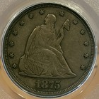 1875-s Twenty Cent Piece Pcgs Xf40