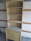 Faux Bamboo Desk Bookcase Allegro Vanity Thomasville Regency Chinese Chippendale