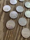 Sunoco Antique Car Coin Collection series 1 And 2 Tokens Junk Drawer Lot