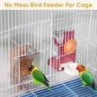 Bird Water Dispenser  Automatic Bird Feeder For Cage no Mess Bird Feeder  Par   