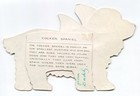 Vintage Cocker Spaniel Dog 1937 Calendar 3d Stands Up 6 X 4 Inches