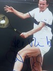 John Mcenroe Autographed Signed 8x10 Photo Beckett Bas Coa Tennis Wimbledon  inr