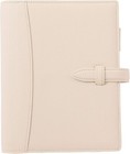 Franklin Planner Compact Size Light Grayish Binder Split Leather Bible Size