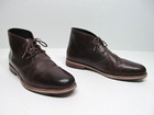 Helm Declan Chukka Boot Burgundy Brown Leather Men s Size 9 M
