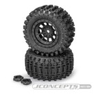 4 Jconcepts 24mm Hex Magma Mounted Tires And Wheels 40133994 For X-maxx Xrt