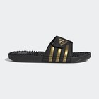 Adidas Adissage Post-workout Massage Slides - Black   Gold  eg6517 