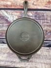 Lodge Cast Iron 10 1 2  Skillet Fry Pan With Pour Spouts Usa 8sk